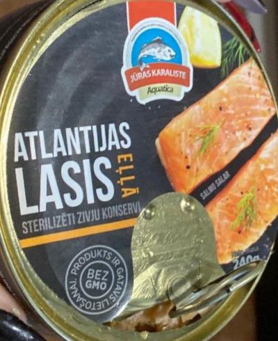 Фото - філе атлантичного лосося в олії Juras Karaliste