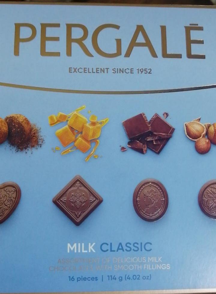 Фото - Цукерки milk classic Pergale