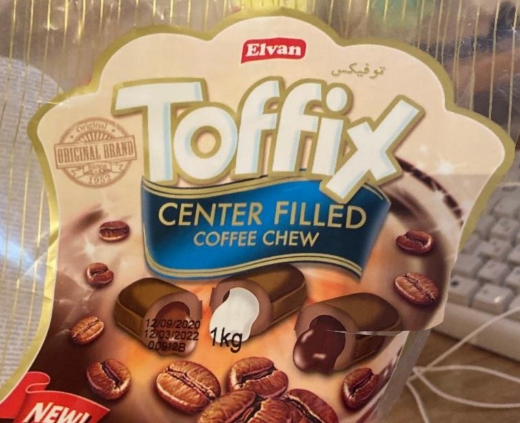Фото - Мякі цукерки з кавовою начинкою Toffix