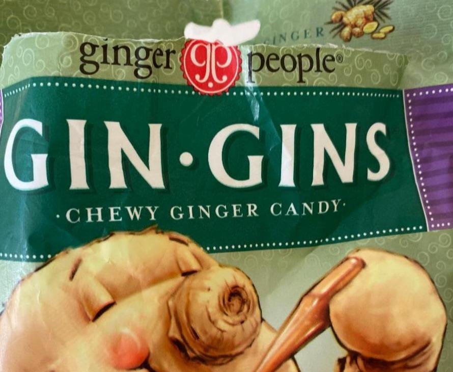 Фото - Gin Gin Orig Chewy Candy Bag The Ginger People