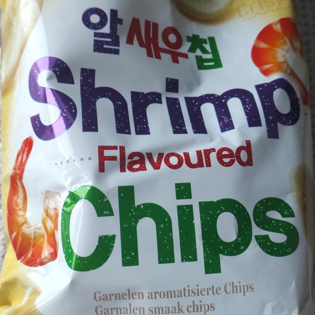 Фото - Чіпси зі смаком креветок Shrimp Flavoured Chips Nongshim