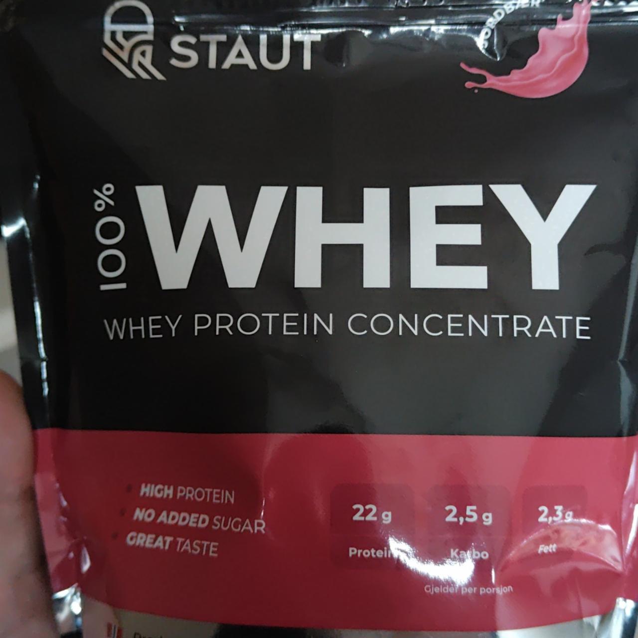 Фото - 100% whey protein concentrate Staut