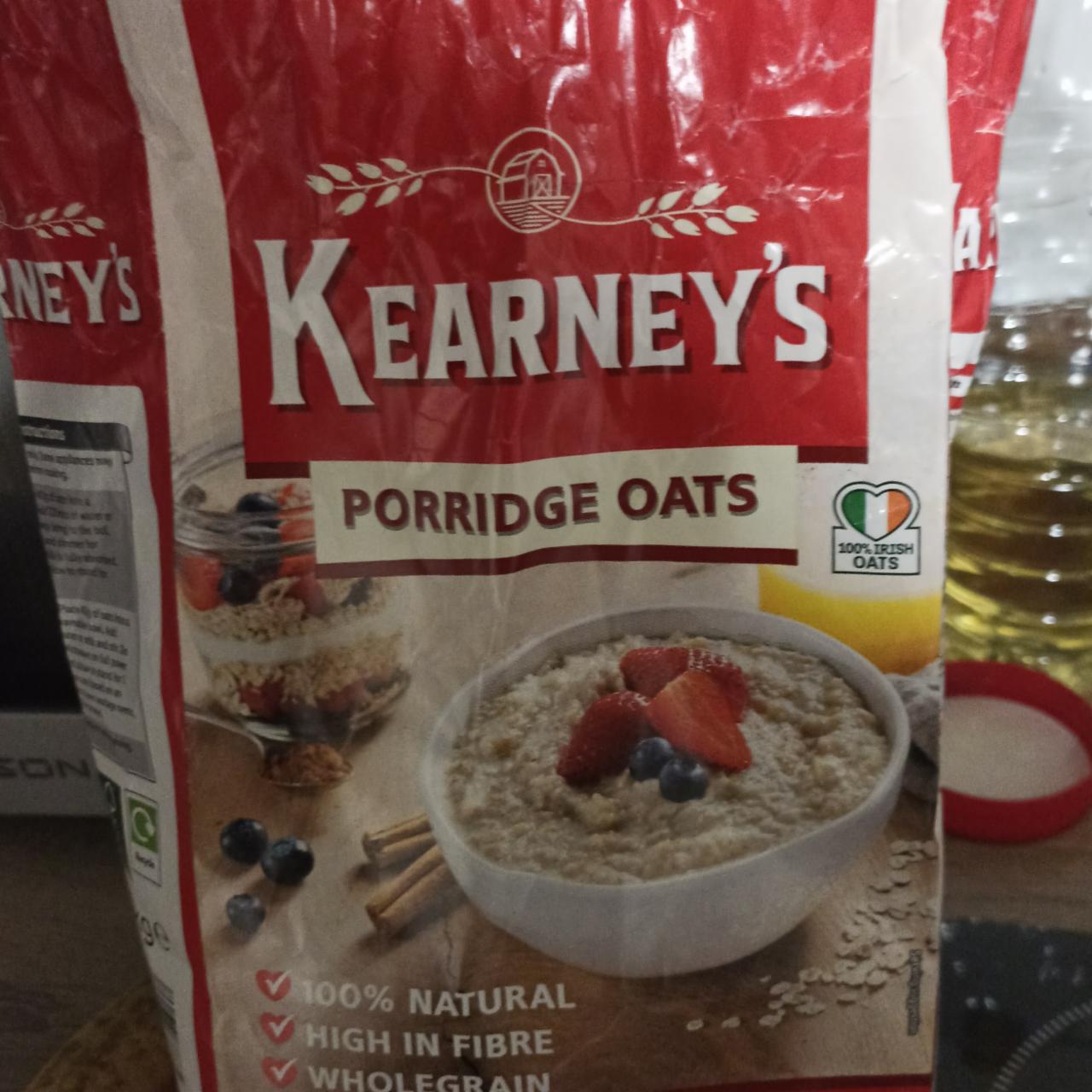 Фото - Пластівці вівсяні органічні Organic Porridge Oats Kearney's