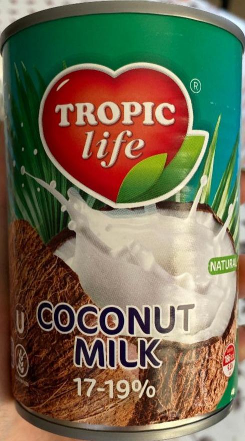 Фото - Кокосове молоко 17-19% Tropic life