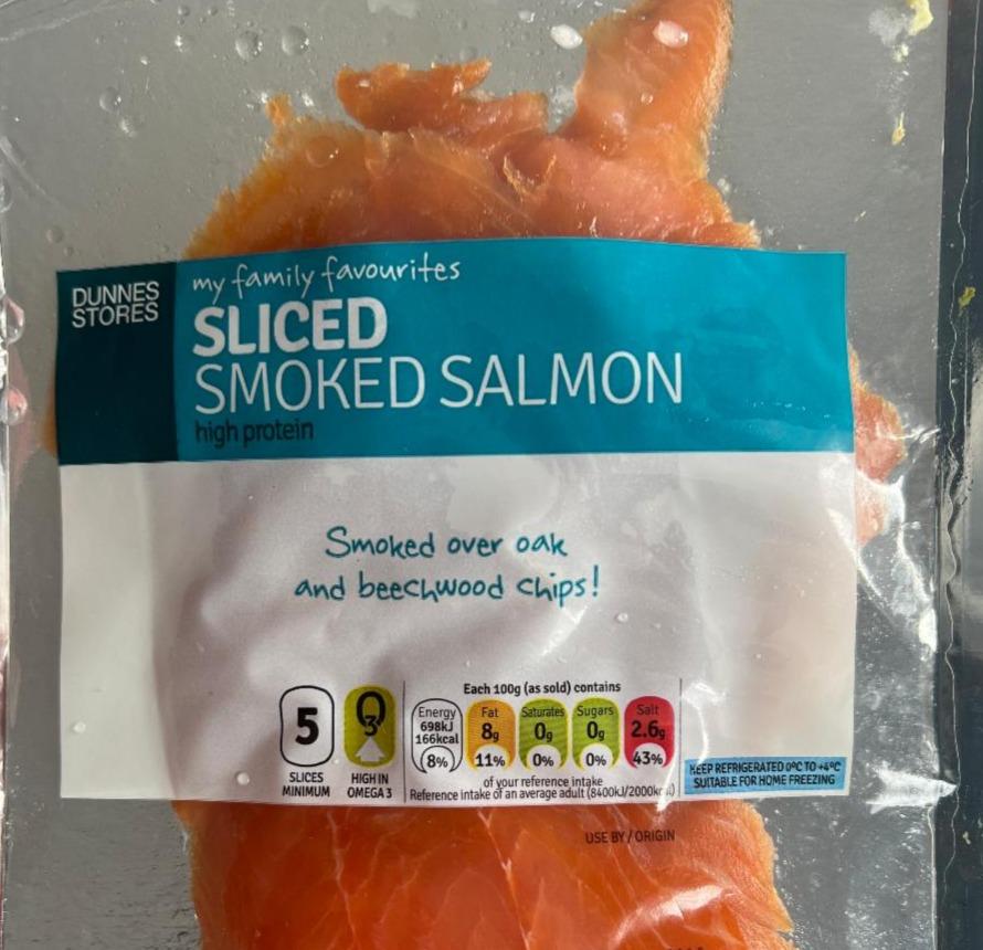 Фото - Лосось копчений Sliced Smoked Salmon Dunnes Stores