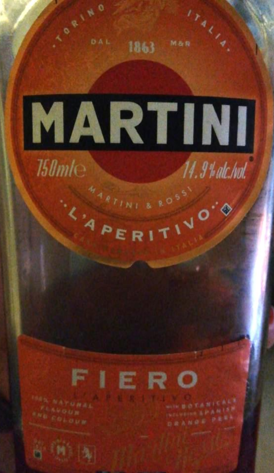 Фото - Вермут червоний 14.9% Martini Fiero