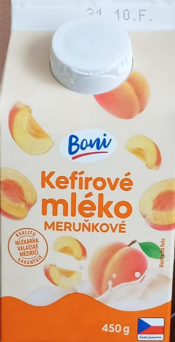 Фото - Kefírové mléko meruňkové 0.8% Boni