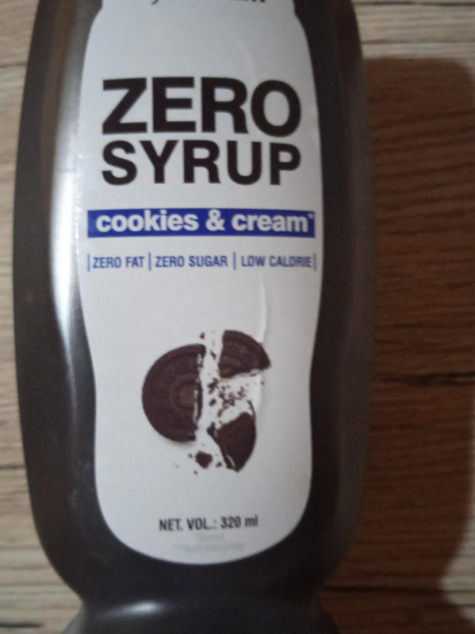 Фото - Сироп Zero Syrup без цукру Cookies & Cream GymBeam