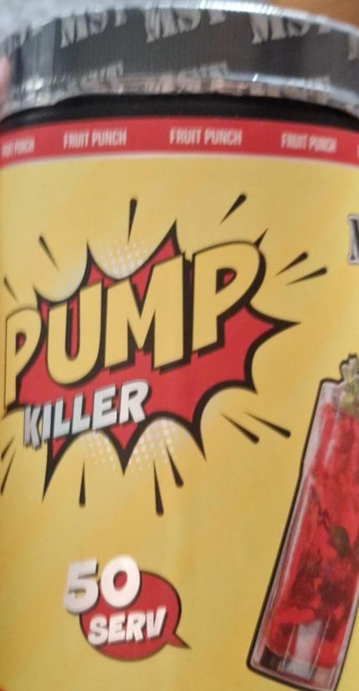 Фото - Комплекс до тренування Pump Killer Fruit Punch MST Nutrition