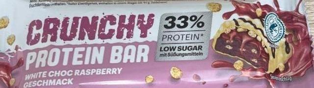 Фото - Crunchy Protein Bar White chocolate raspberry IronMaxx