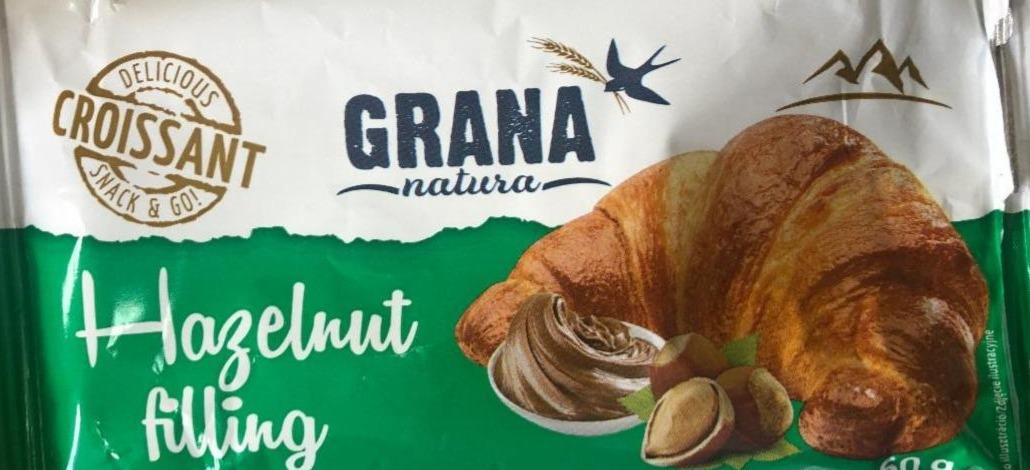 Фото - Croissant Hazelnut filling Grana natura