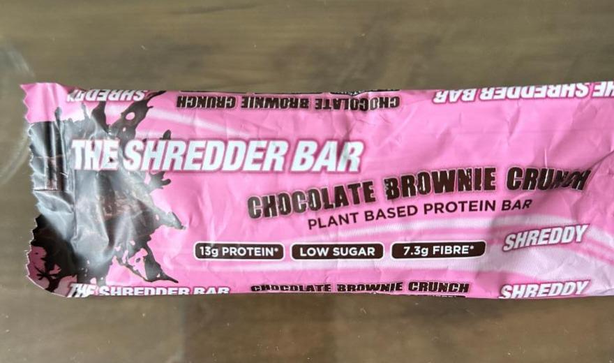 Фото - Батончик протеїновий Chocolate Brownie Crunch The Shredder Bar Shreddy