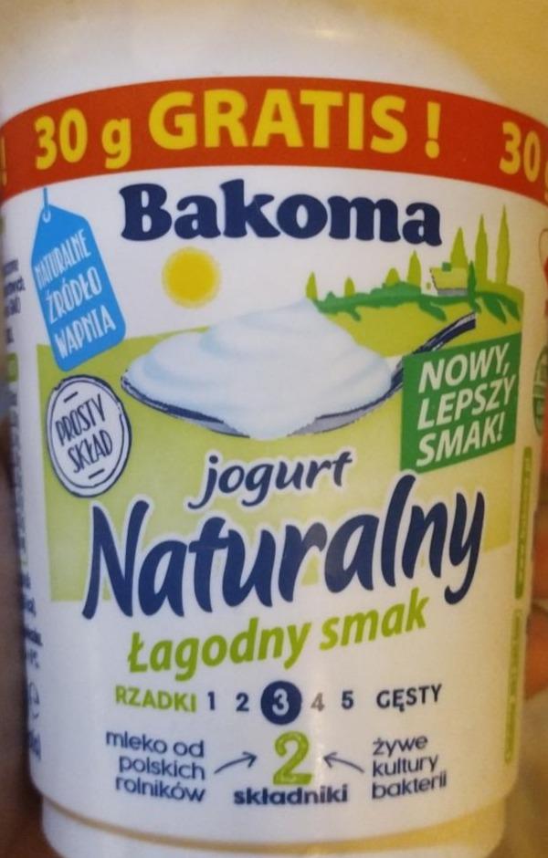 Фото - Jogurt Naturalny łagodny smak Bakoma
