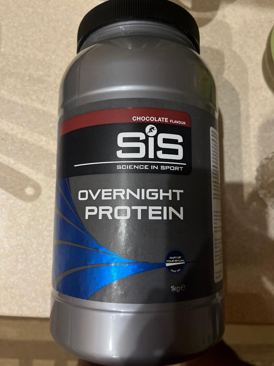 Фото - Протеїн шоколадний Overnight Protein Sis