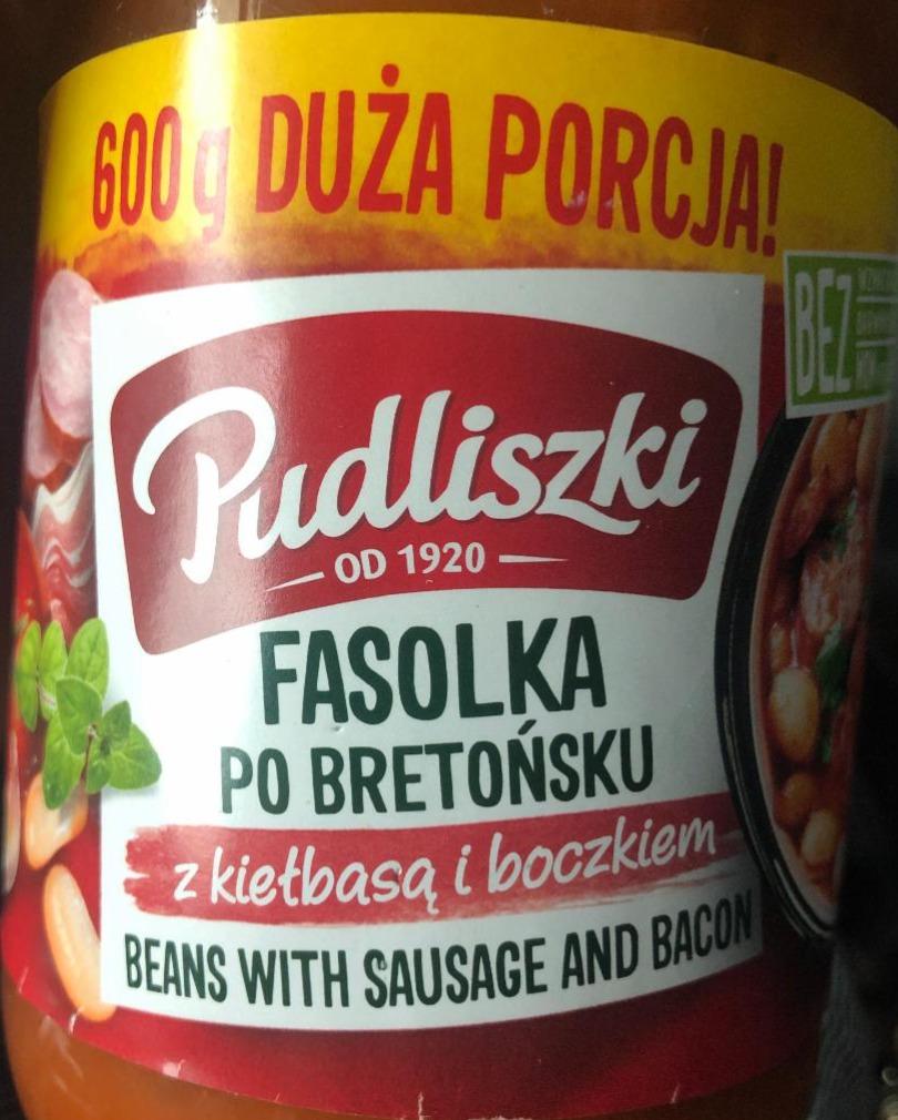 Фото - Запечена квасоля з ковбасою та беконом Pudliszki