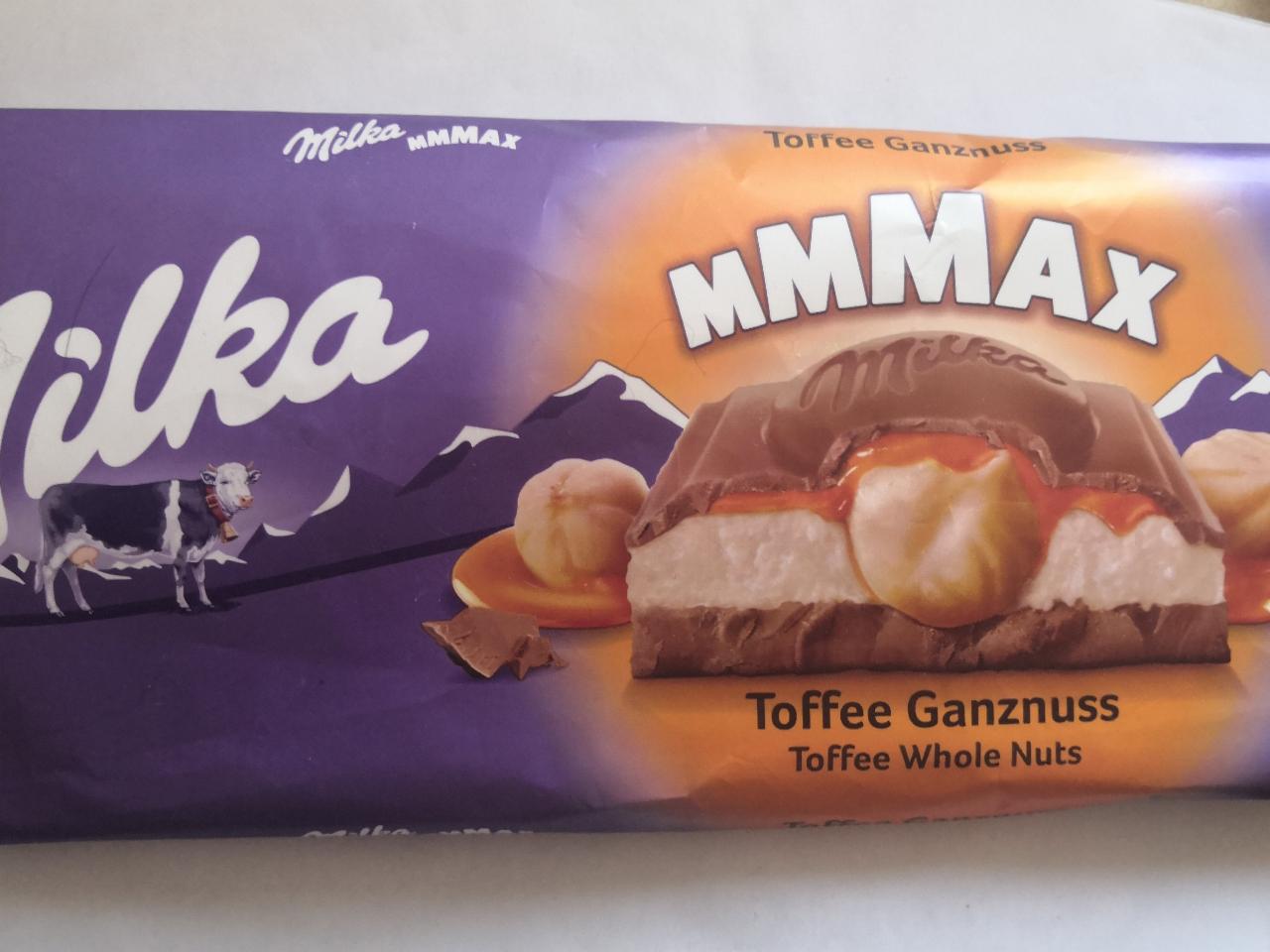 Фото - Mmmax Toffee Whole Nuts Milka