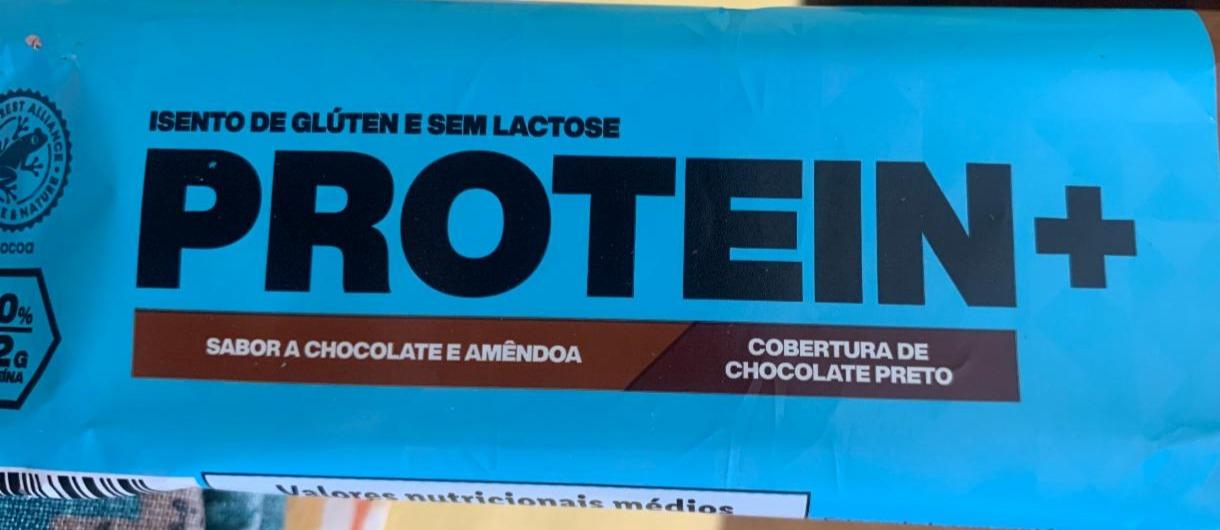 Фото - Батончик протеїновий з шоколадно-мигдальним смаком Protein+