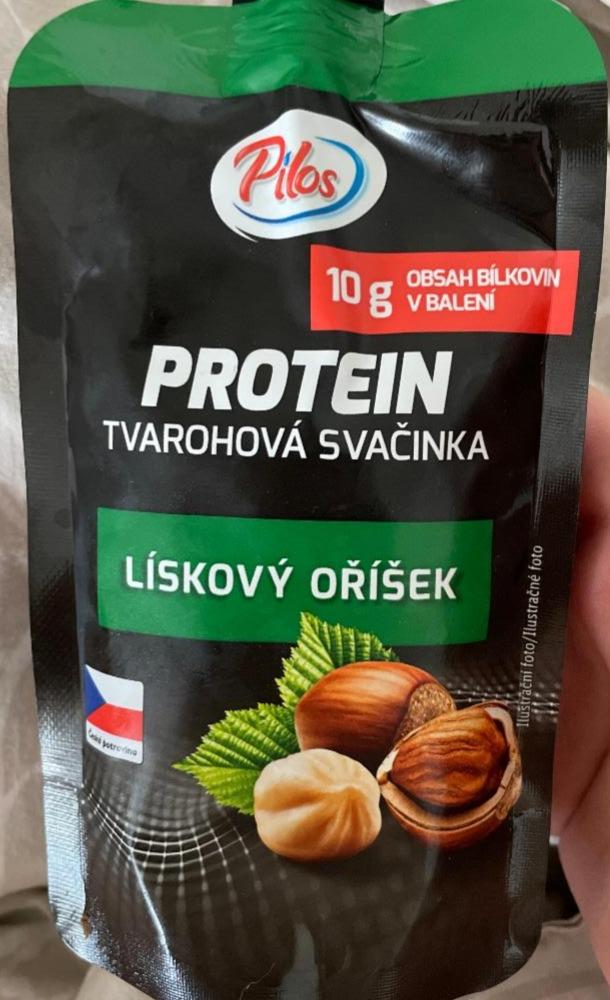 Фото - Десерт сирковий протеїновий Лісовий горіх Protein Tvarohova Svacinka Pilos