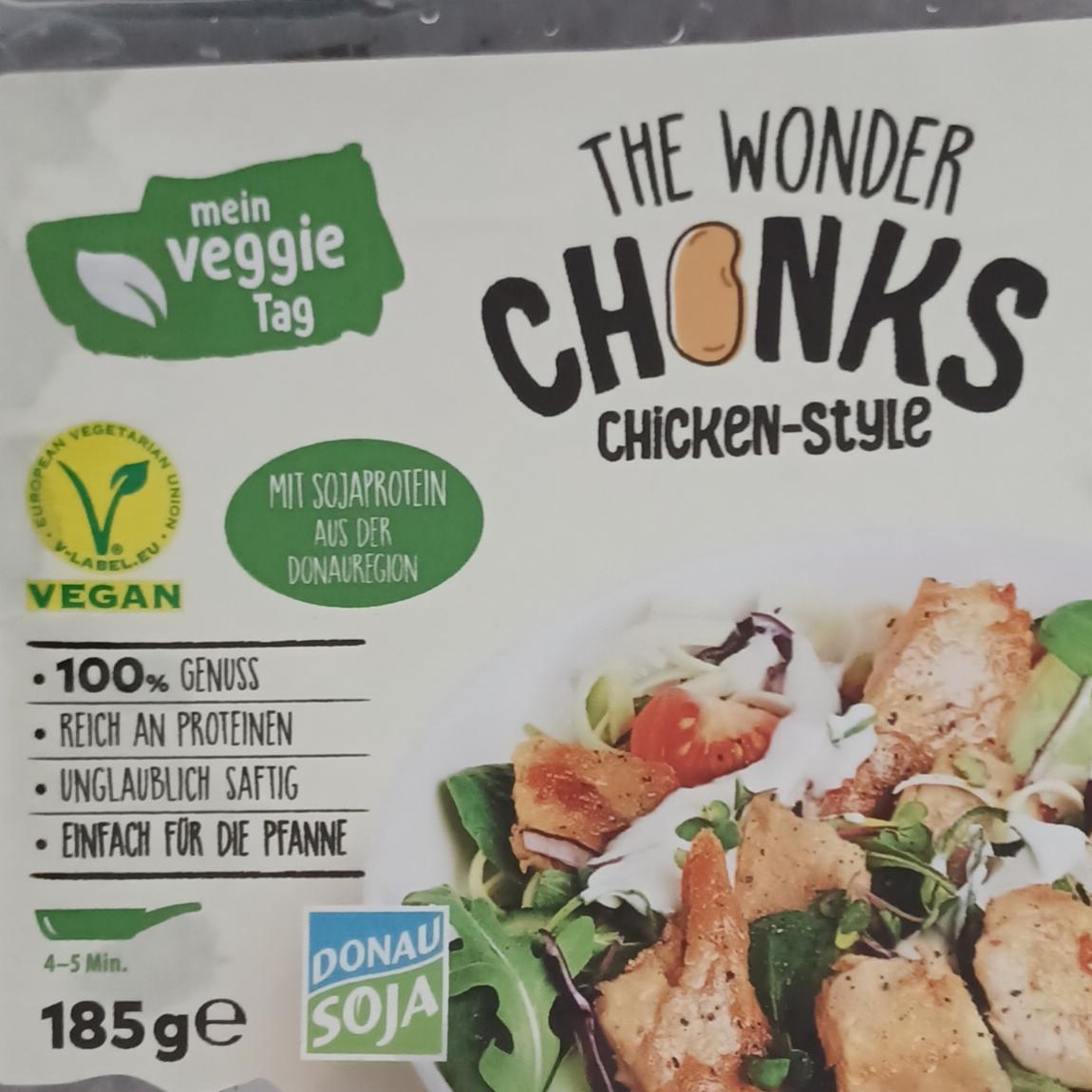 Фото - The Wonder Chonks Chicken Style Mein Veggie Tag