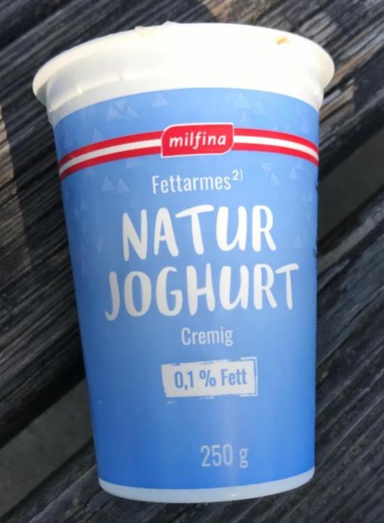 Фото - Йогурт натуральный 0.1% Milfina