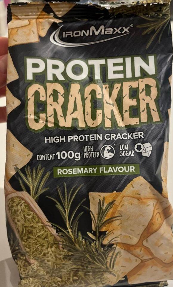 Фото - Крекер протеїновий зі смаком розмарину Protein Cracker IronMaxx