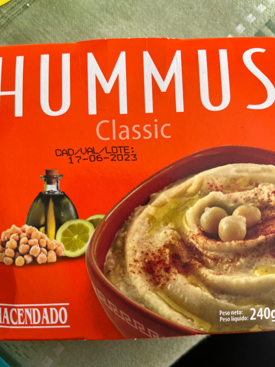 Фото - Хумус класичний Hummus Classic Hacendado