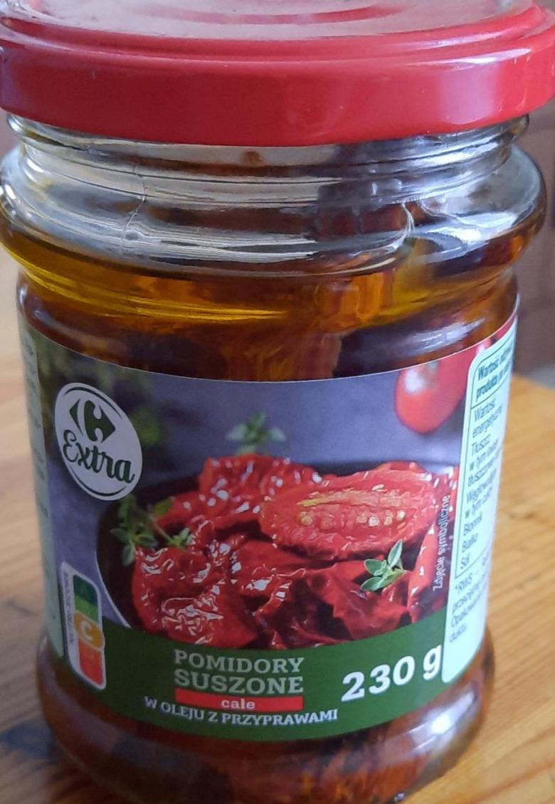 Фото - Сушені цілі помідори в олії зі спеціями Carrefour Extra