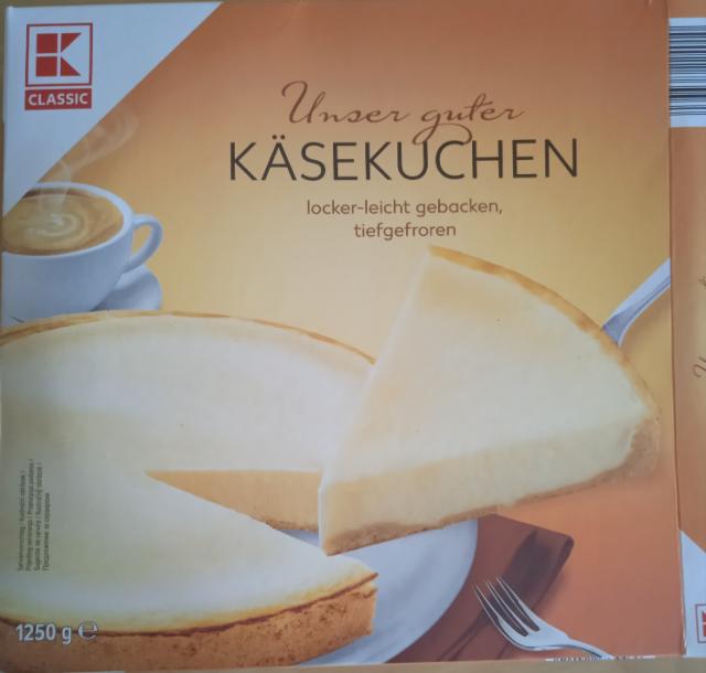 Фото - Käsekuchen locker-leicht gebacken tiefgefroren K-Classic