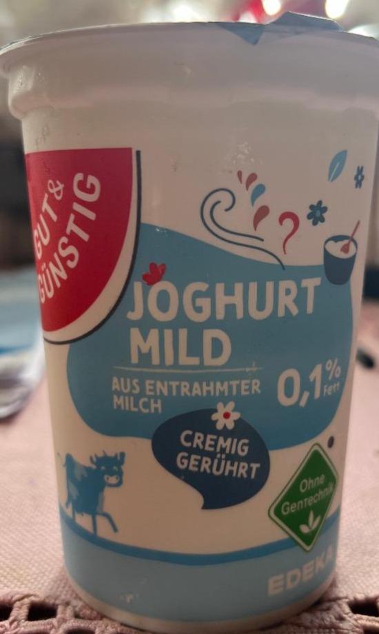 Фото - Йогурт 0.1% Joghurt Mild Gut&Günstig