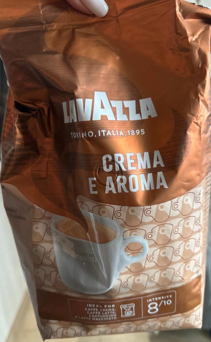 Фото - кава натуральна смажена в зернах crema e aroma LAVAZZA