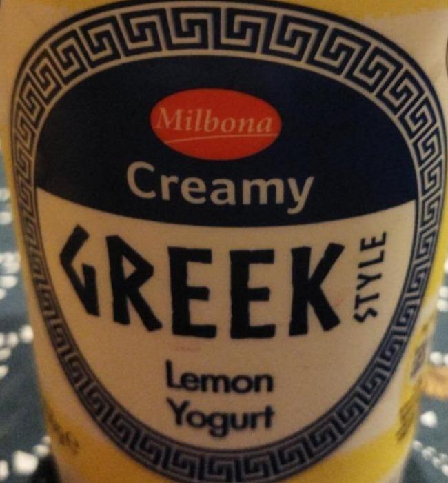 Фото - Greek Lemon Yogurt Milbona