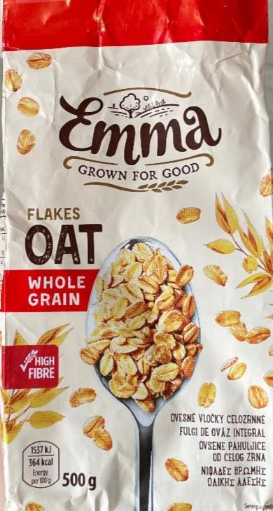 Фото - Flakes Oat Whole Grain Emma Grown For Good