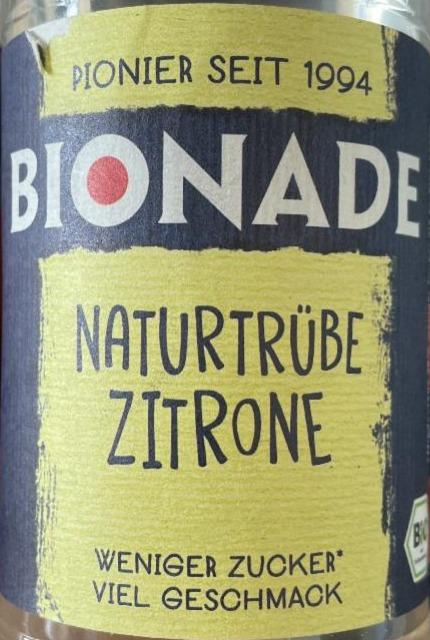 Фото - Напій безалкогольний ароматизований газований Лимон Bionade