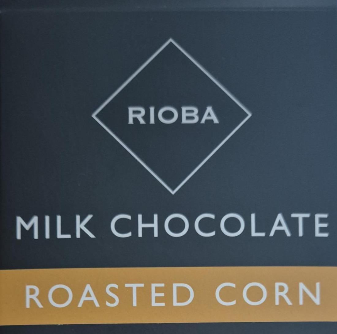 Фото - Milk chocolate roasted corn Rioba
