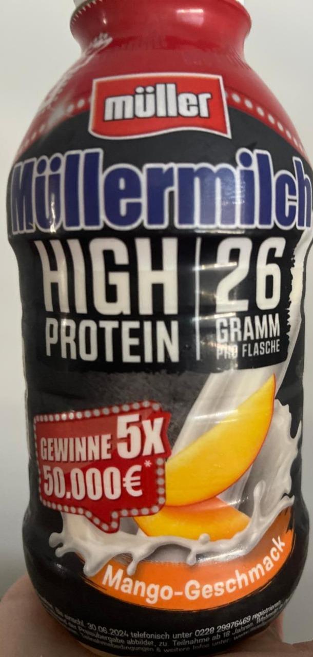 Фото - Müllermilch High Protein Mango-Geschmack Müller