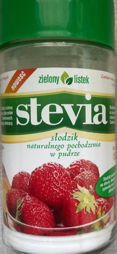 Фото - Підсолоджувач Stevia Zielony listek натурального походження в порошку Zielony listek