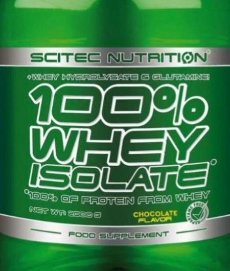 Фото - Протеїн 100% Whey Isolate Scitec Nutrition