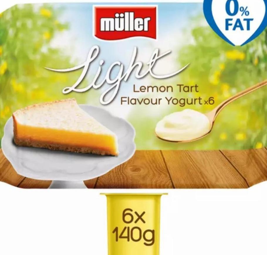 Фото - Йогурт Muller Light Limited Edition Fat Free Yogurts Asda