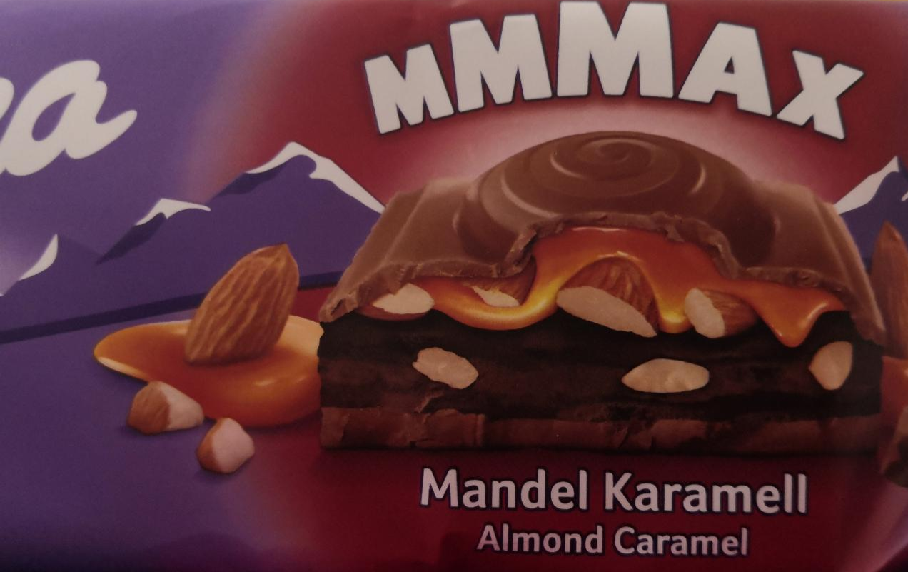 Фото - Шоколад молочний Almond Caramel Milka Мілка