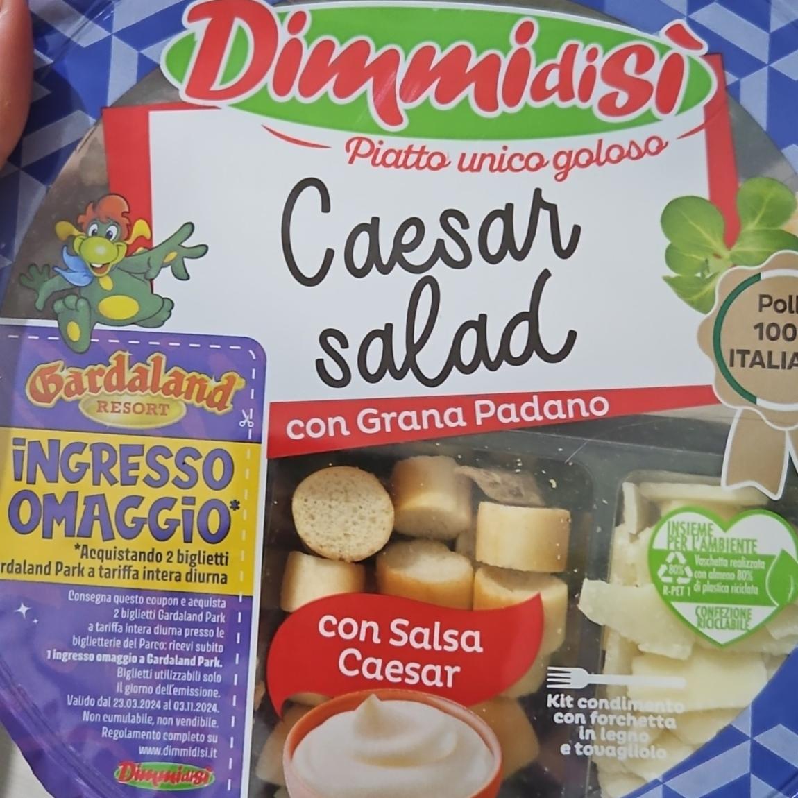 Фото - Caesar salad con Grana Padano Dimmidisi