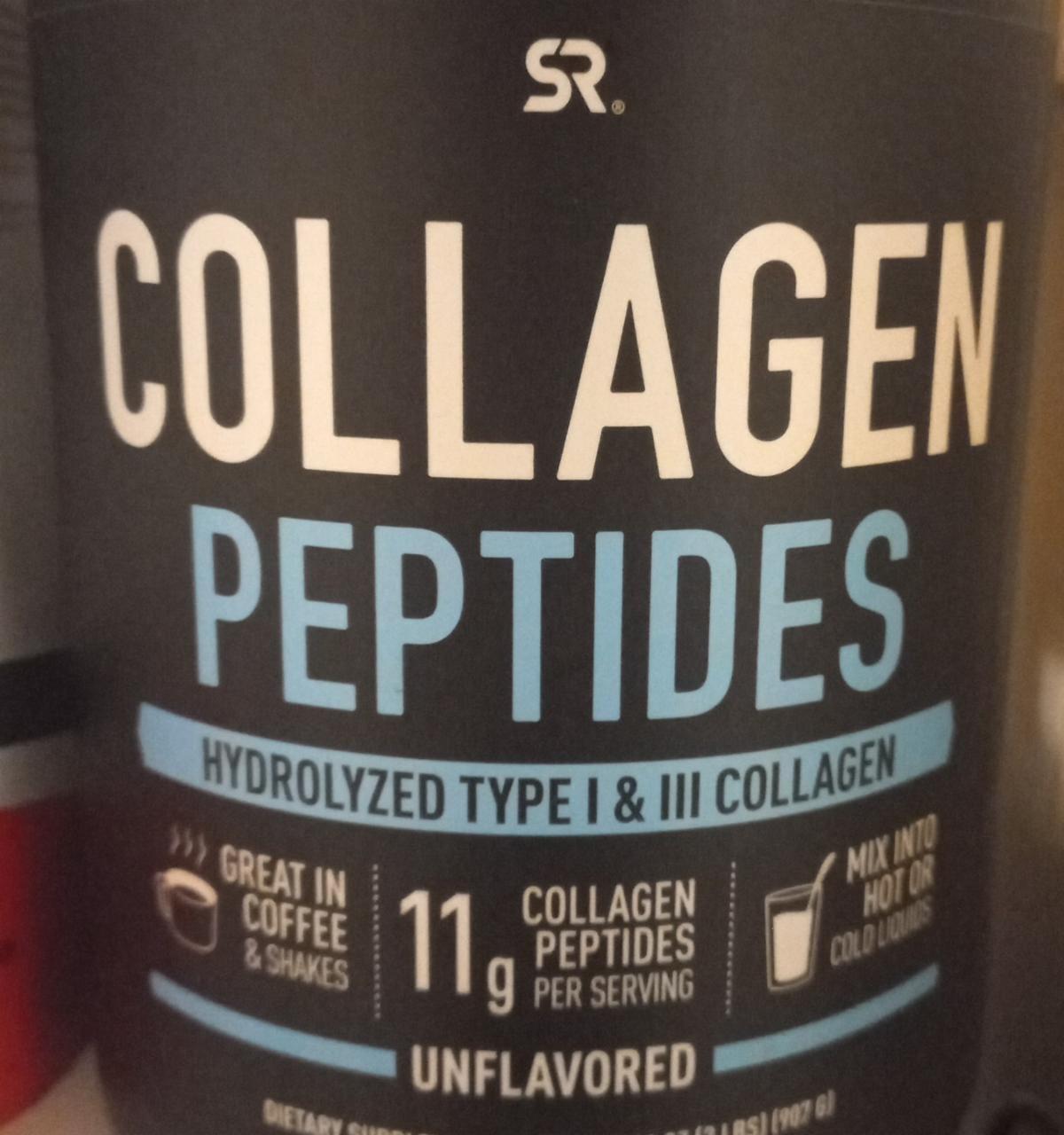 Фото - Collagen peptide hydrolyzed type I & IIIcollagen Sports research
