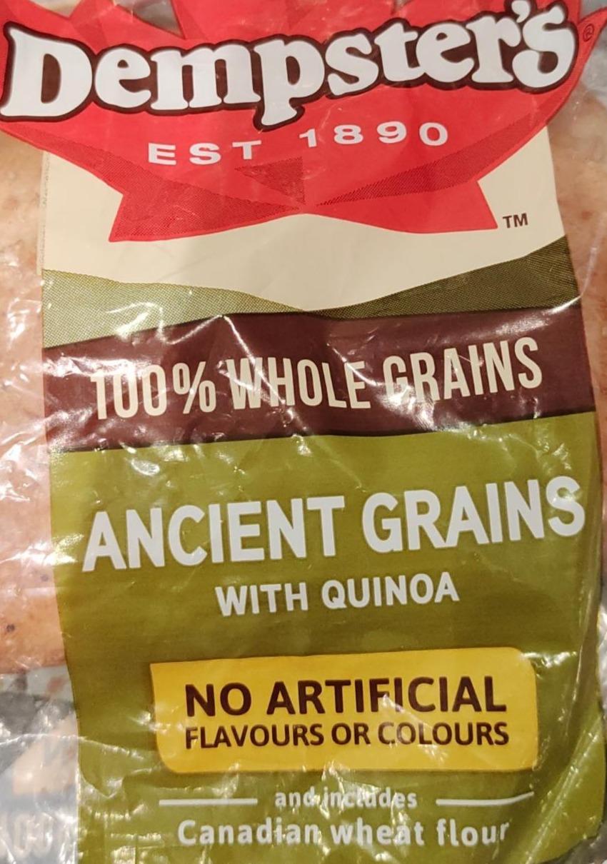 Фото - Pain 100% grains entiers et anciens avec quinoa Dempster’s