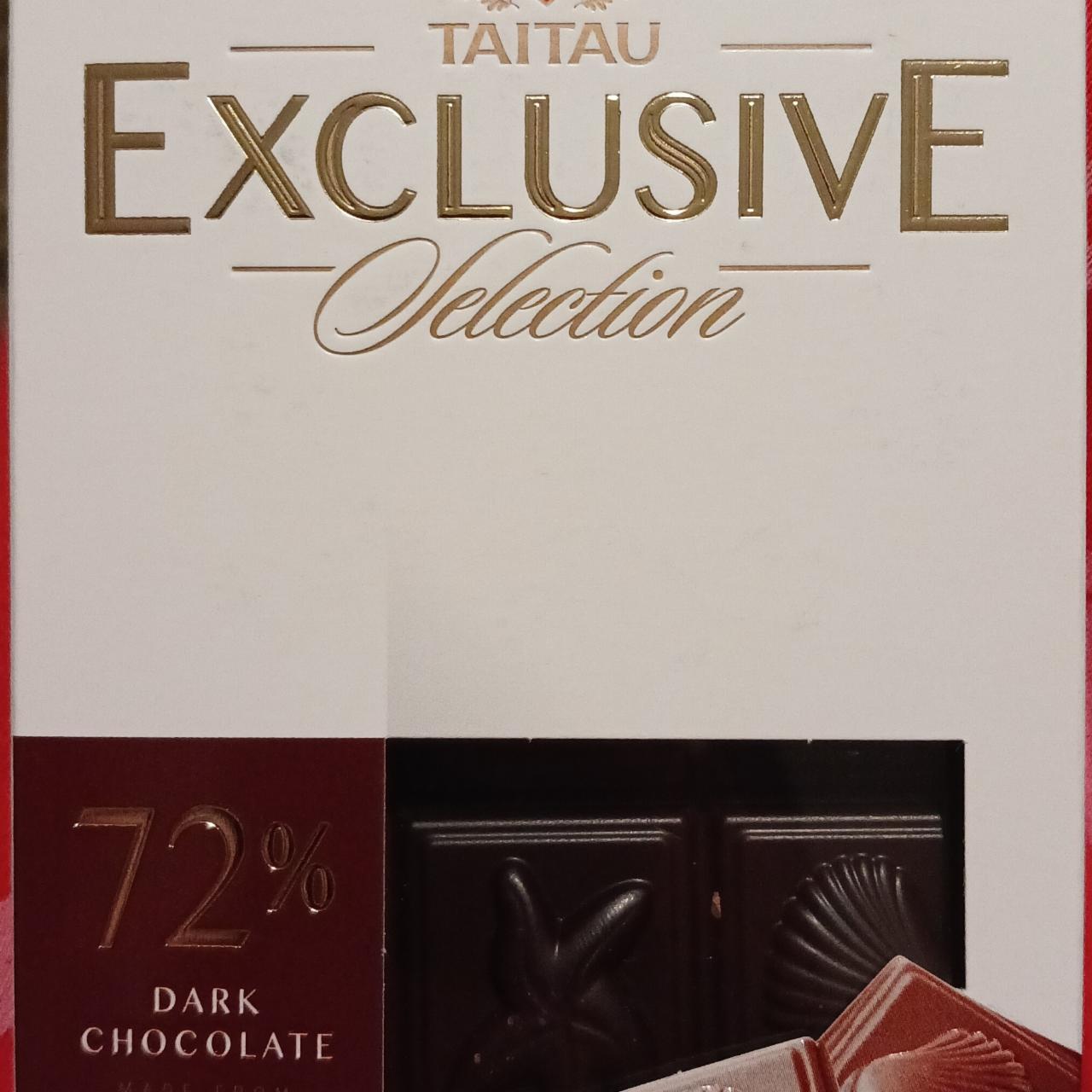 Фото - Шоколад Tai Tau Exclusive чорний 72% Meskenas