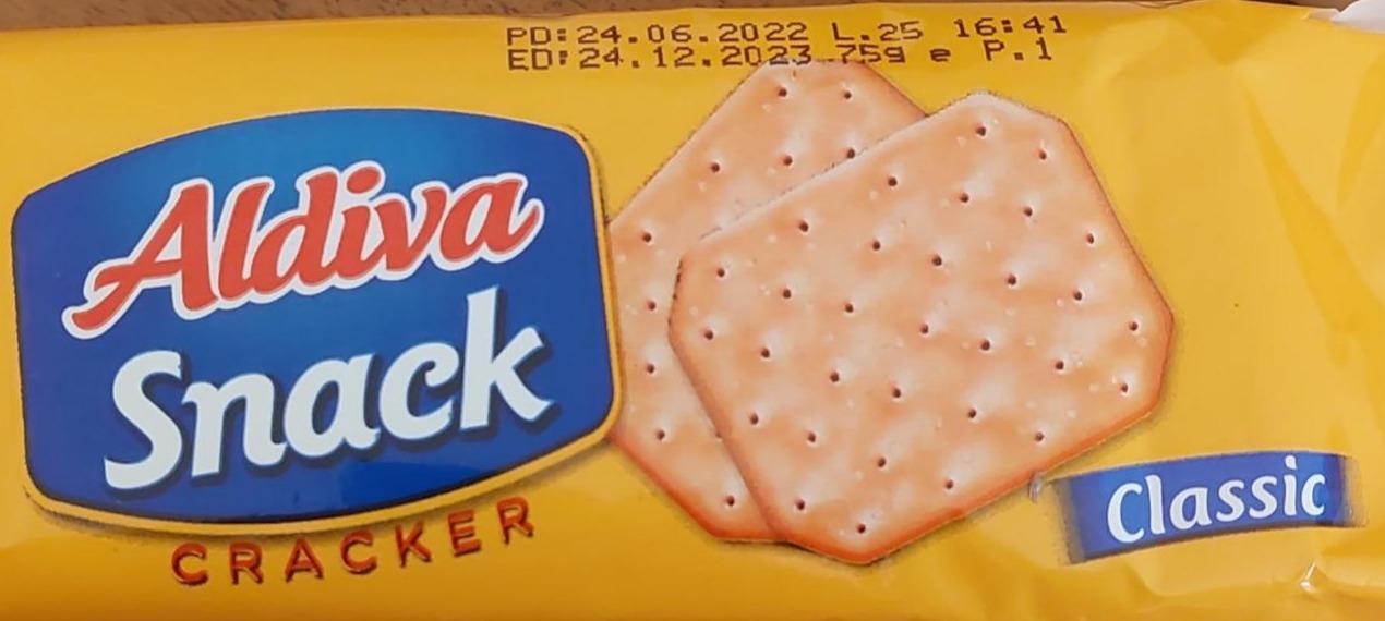Фото - Печиво Cracker з сіллю Aldiva