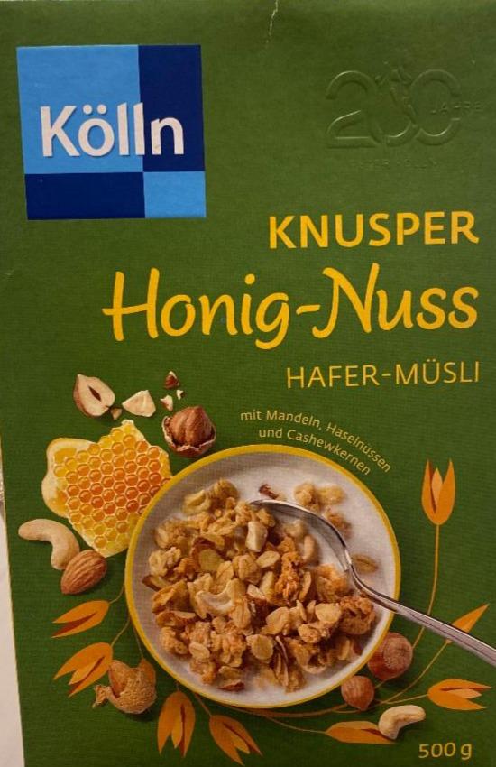 Фото - Knusper Honig-Nuss Müsli Kölln