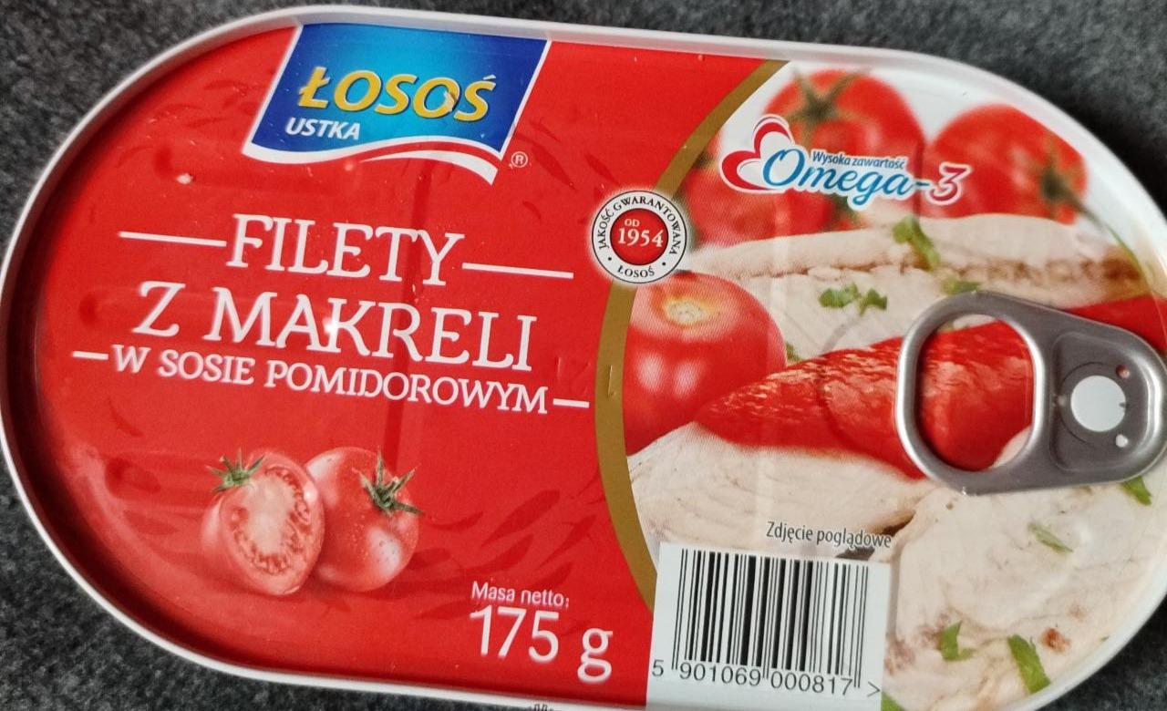 Фото - Filety z makreli w sosie pomidorowym Łosoś Ustka
