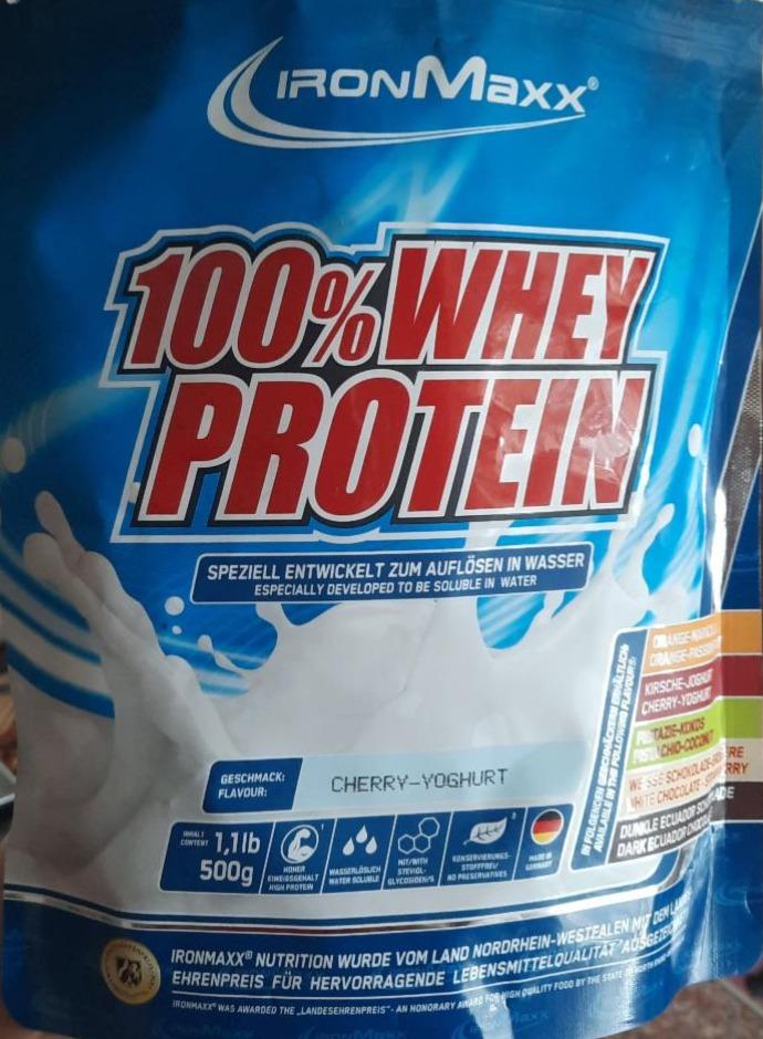 Фото - Сироватковий протеїн 100% Whey Protein IronMaxx