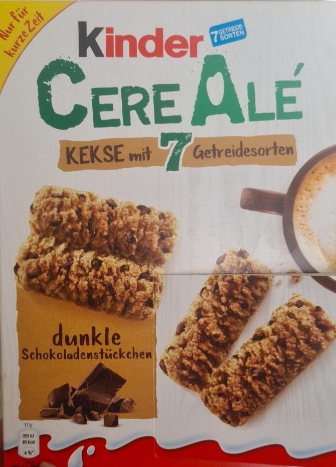 Фото - Кекси Kinder Cereale з 7різними зерновими злаками і темними шоколадними кусочками Kinder