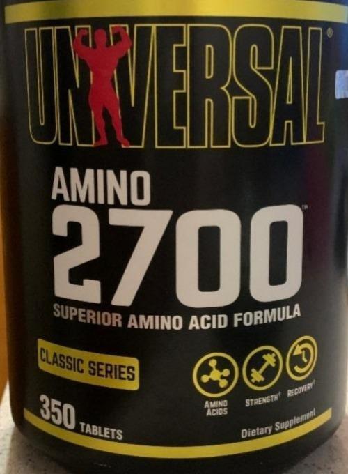 Фото - Амінокислотний комплекс Universal 2700 Amino