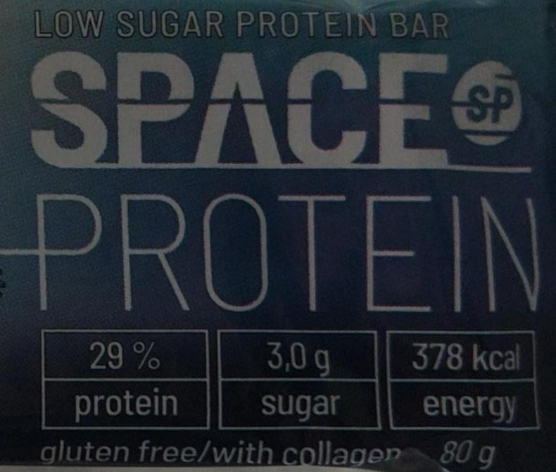 Фото - Батончик протеїновий з низьким вмістом цукру Space Protein